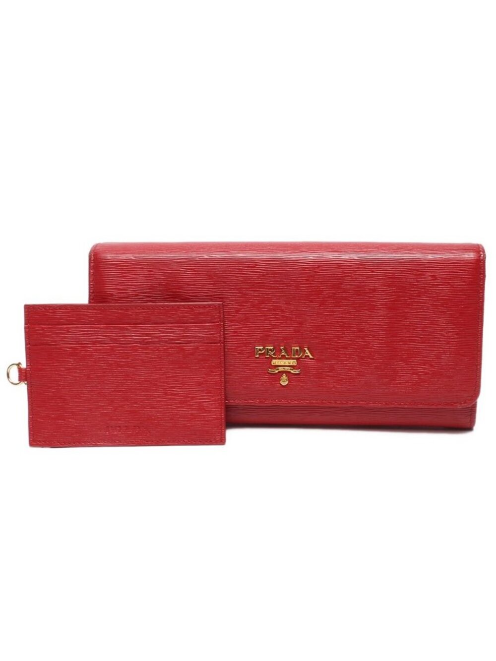Prada Wallet Red